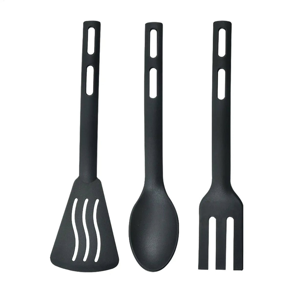 Kitchen Tool Set Nylon Cooking Tools Set Sturdy Cutlery Kit With Non-Stick Spatulas Comfortable Handle Cookware Accessories